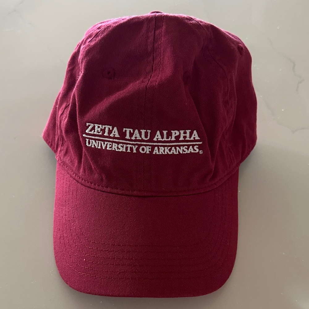 Zeta Tau Alpha University of Arkansas Cap